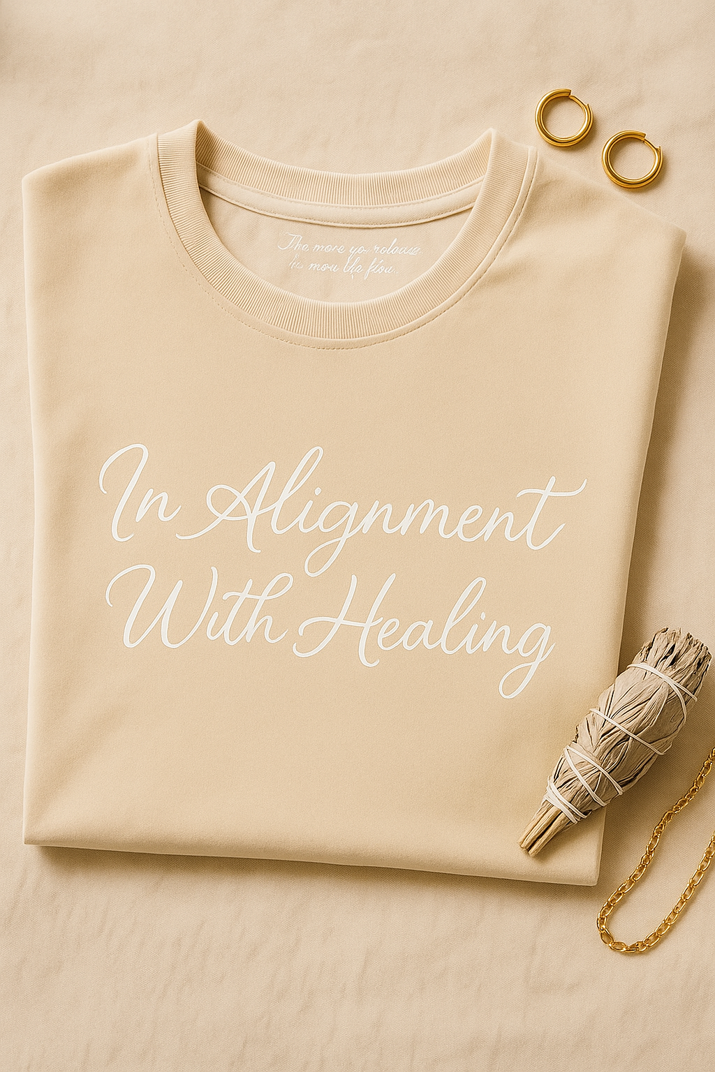 “In alignment with healing”